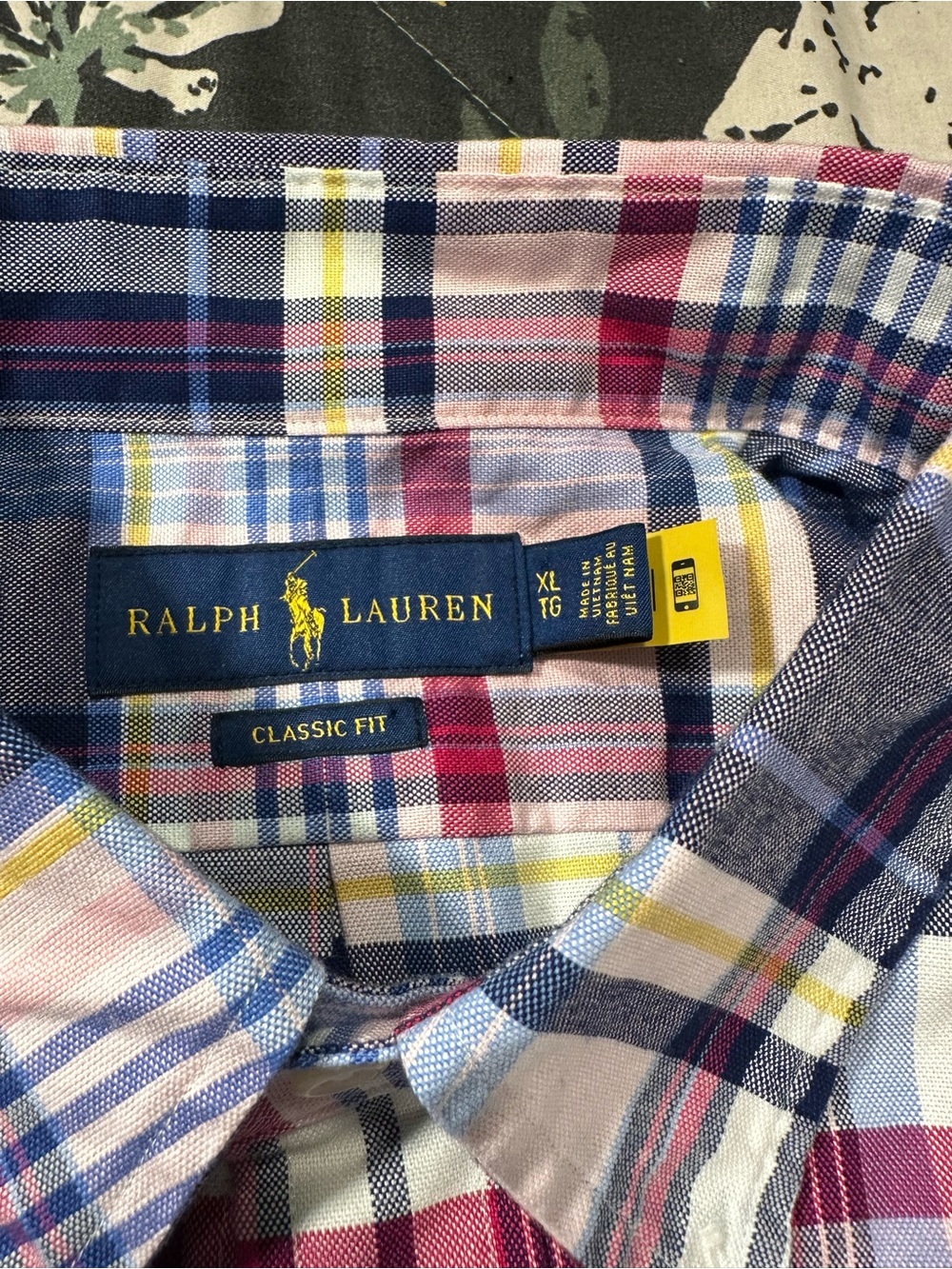 Polo by Ralph Lauren Multicolor Plaid Button-Down Shirt - Classic Fit XL/ TG